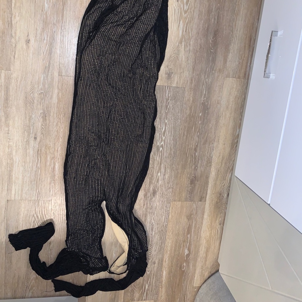 Bcbg slightly worn black dress